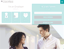 Tablet Screenshot of 1stchoicestaffing.com